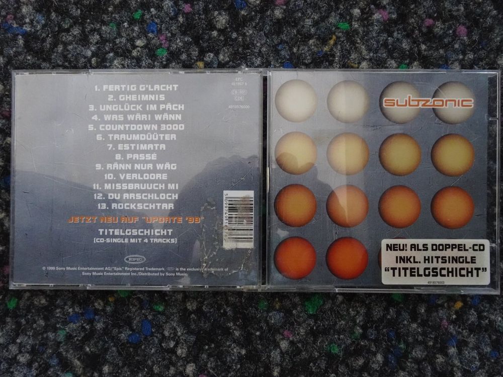 Doppel-CD : Subzonic (Gebraucht) in für CHF 1 – mit Lieferung auf ...