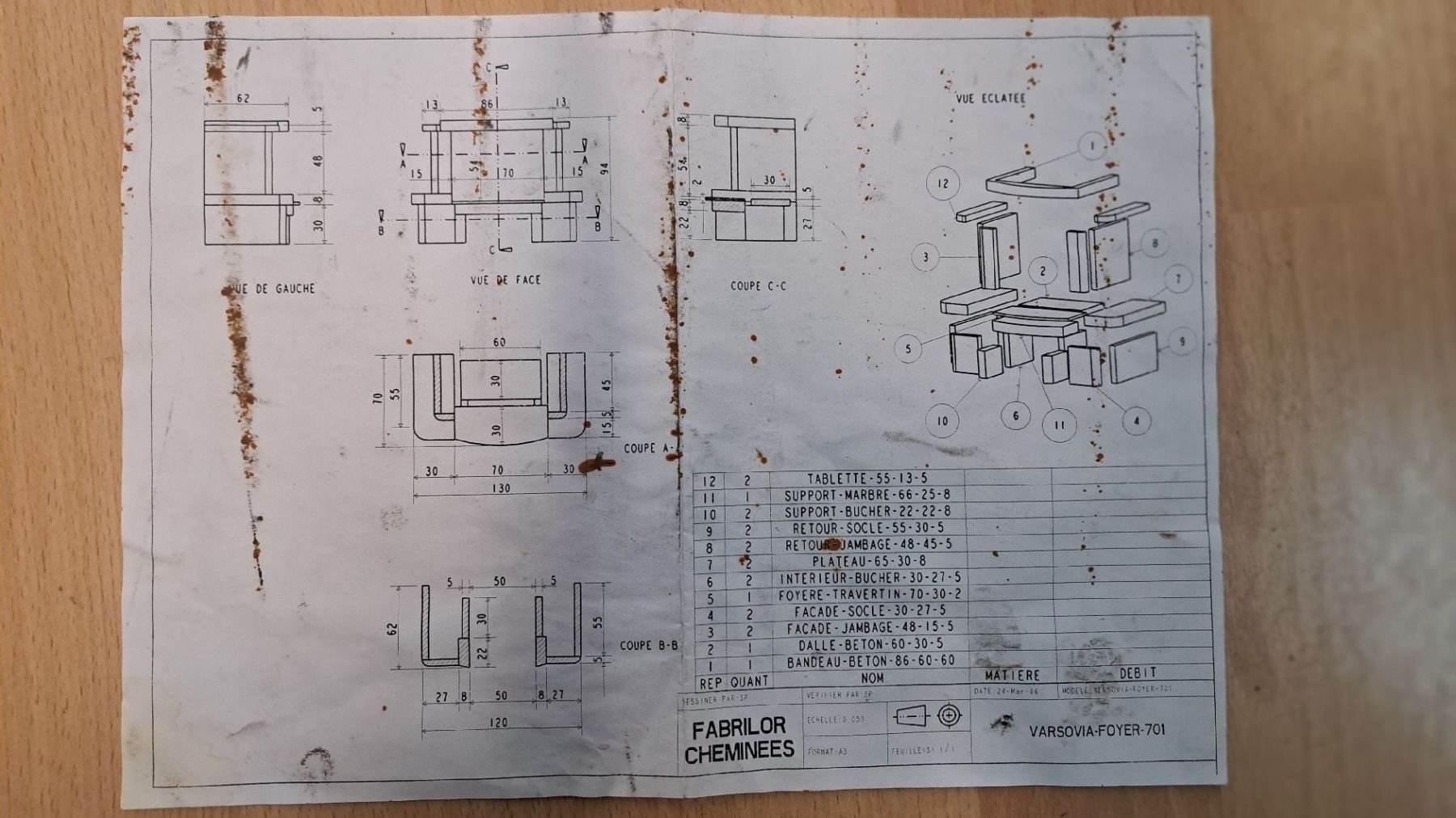 Camini: cheminée avec foyer – Nuovo e nell'imballaggio originale da RIAZ venduto da Betty012 1