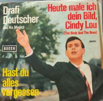 Vinyl Single Drafi Deutscher - Heute male ich dein Bild Cind