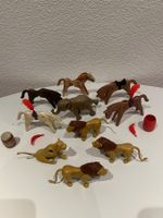 Playmobil Vintage Tierfiguren: Löwen, Elefant und Pferde