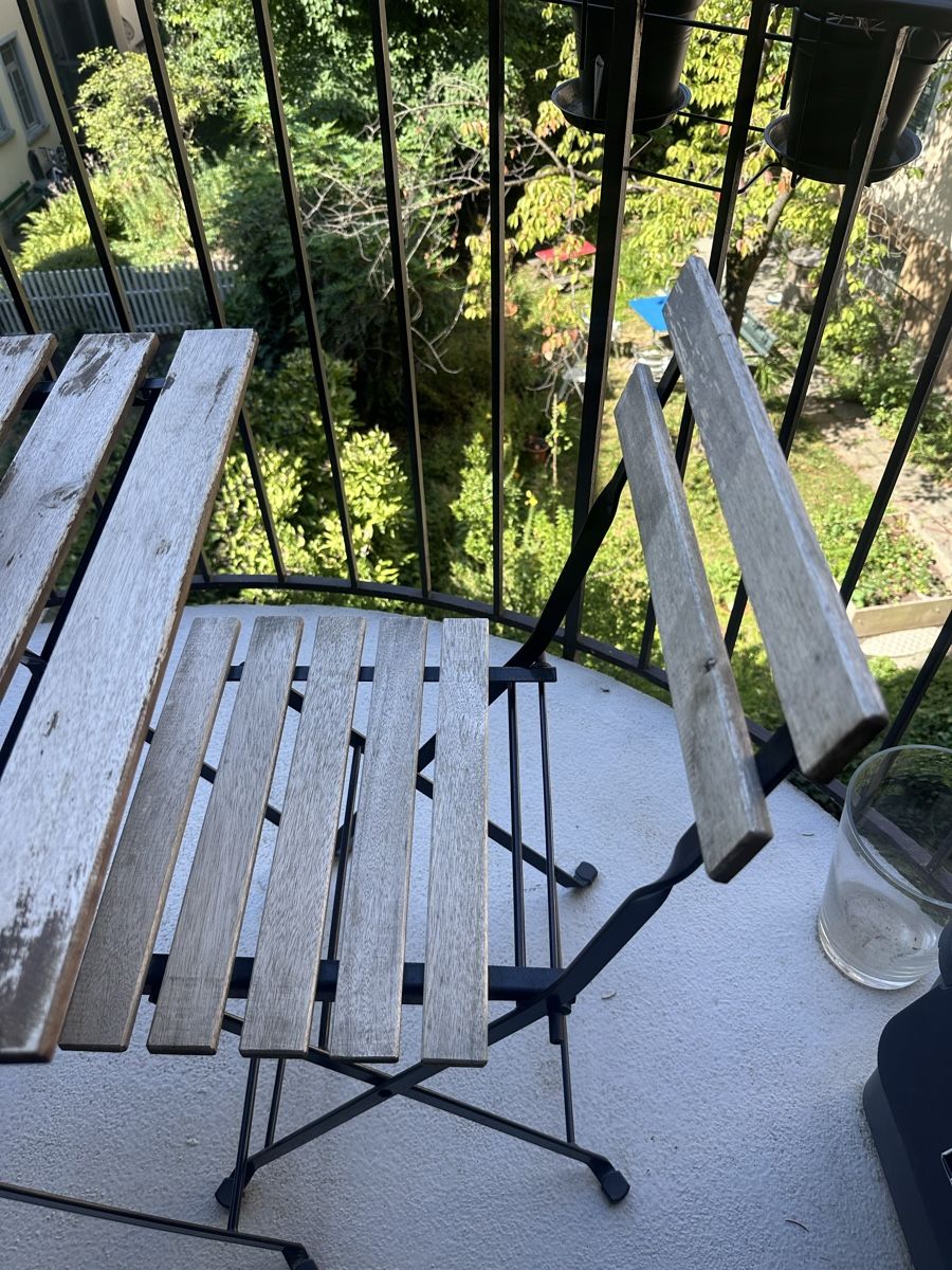 Set de table et chaises: Balcony Bistro Set  – D'occasion à Zürich par juz_2t2j 2