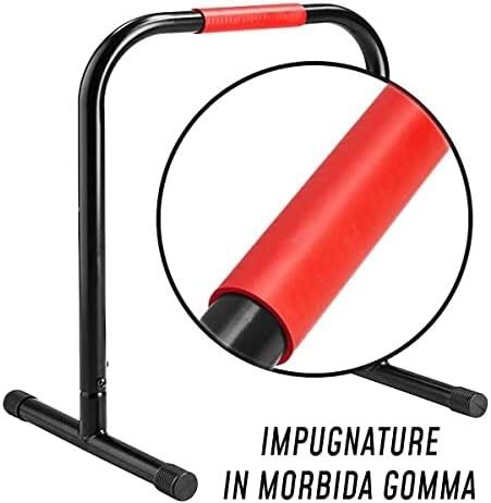 Vélos d'appartement: Ffitness Parallelstangen unisex schwarz/rot – Neuf avec emballage d'origine à Basel par Seifehuesli 3