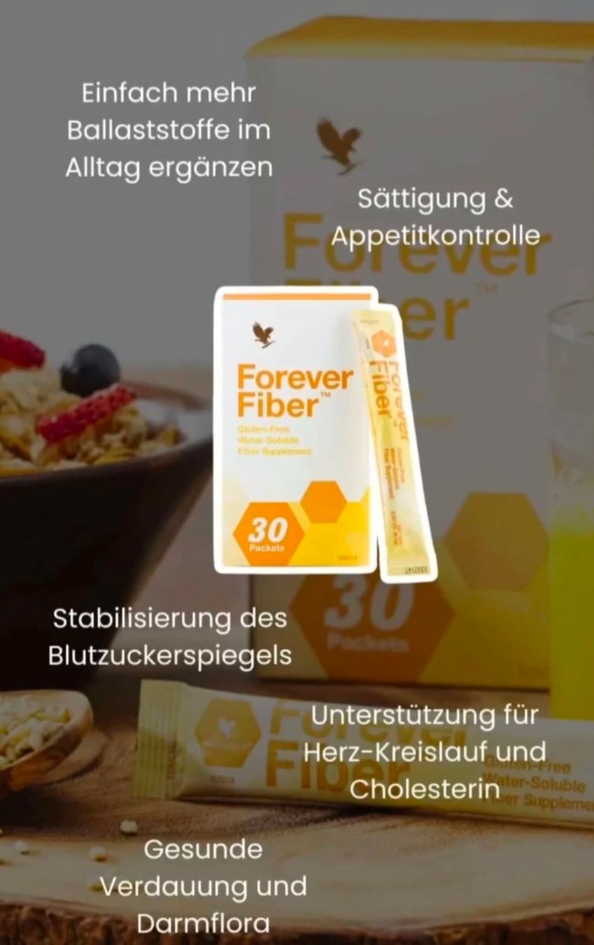 Cibi & Specialità: Forever Fiber – Nuovo e nell'imballaggio originale da Baar venduto da AloeLove
