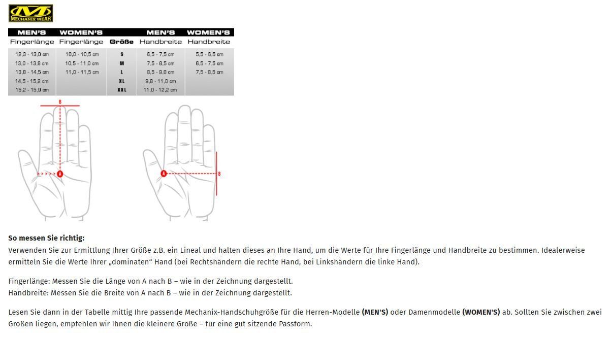Guanti & manicotti: Mechanix Carbon Arbeitshandschuhe Gaming Handschuhe Grösse S – Nuovo e nell'imballaggio originale da Goldach venduto da SSRConzept 3