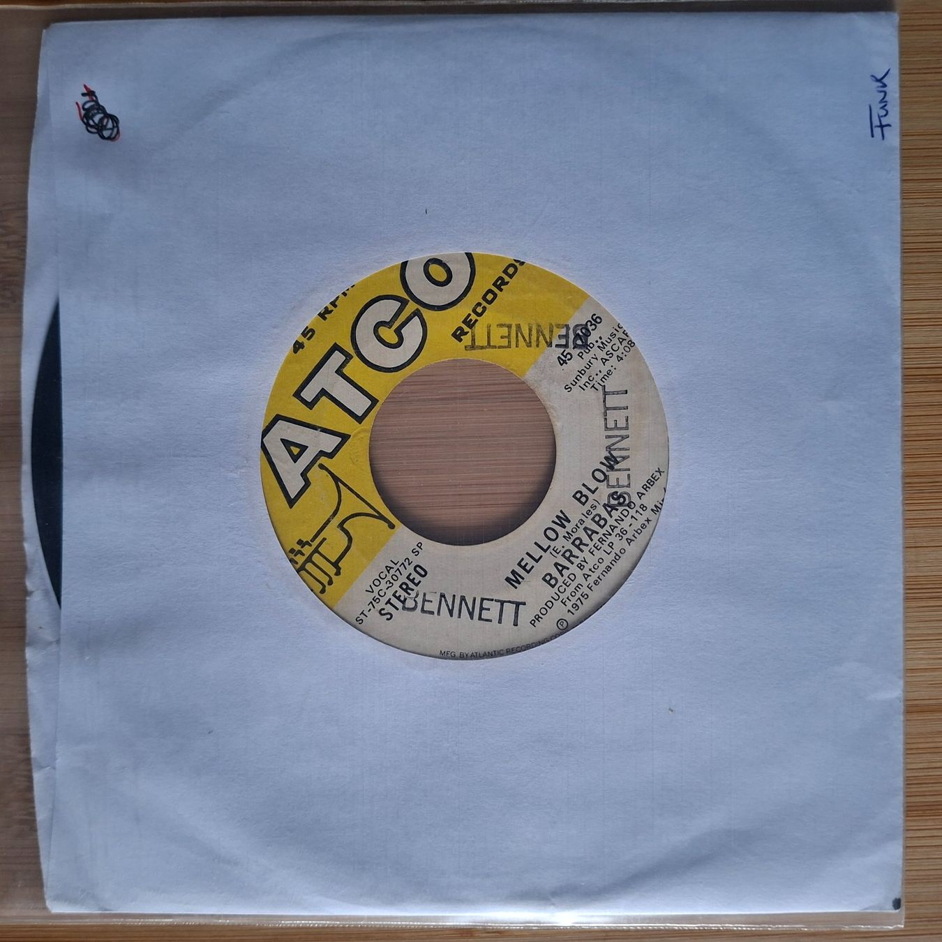 Dischi in vinile: Single 7'' Vinyl Barrabas – Usato da Burg AG venduto da ..machine_rec..