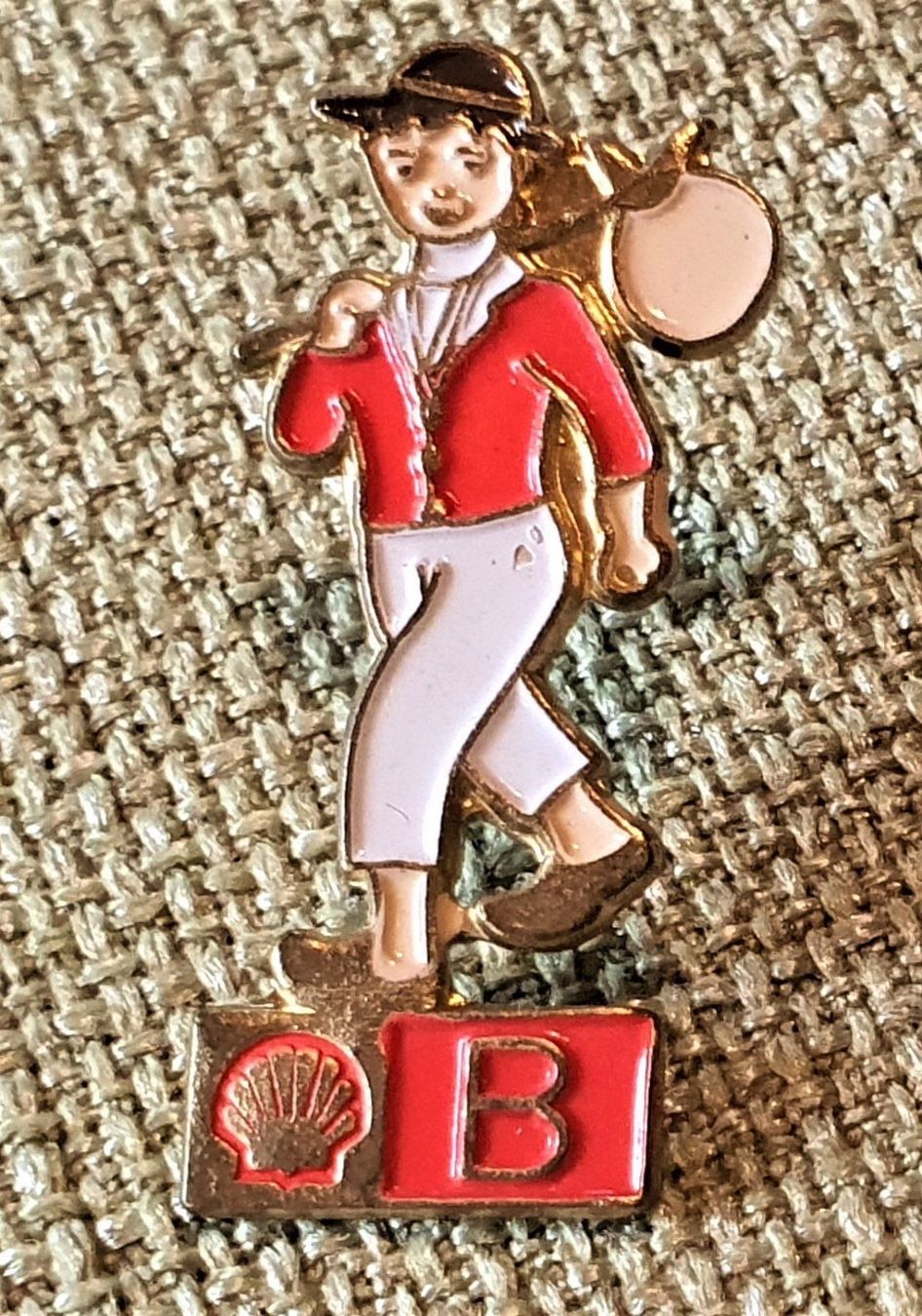 Spille & Fermagli: D281 - Pin SHELL B Belgien / 1 – Usato da Reinach BL venduto da Boston-Verkauf