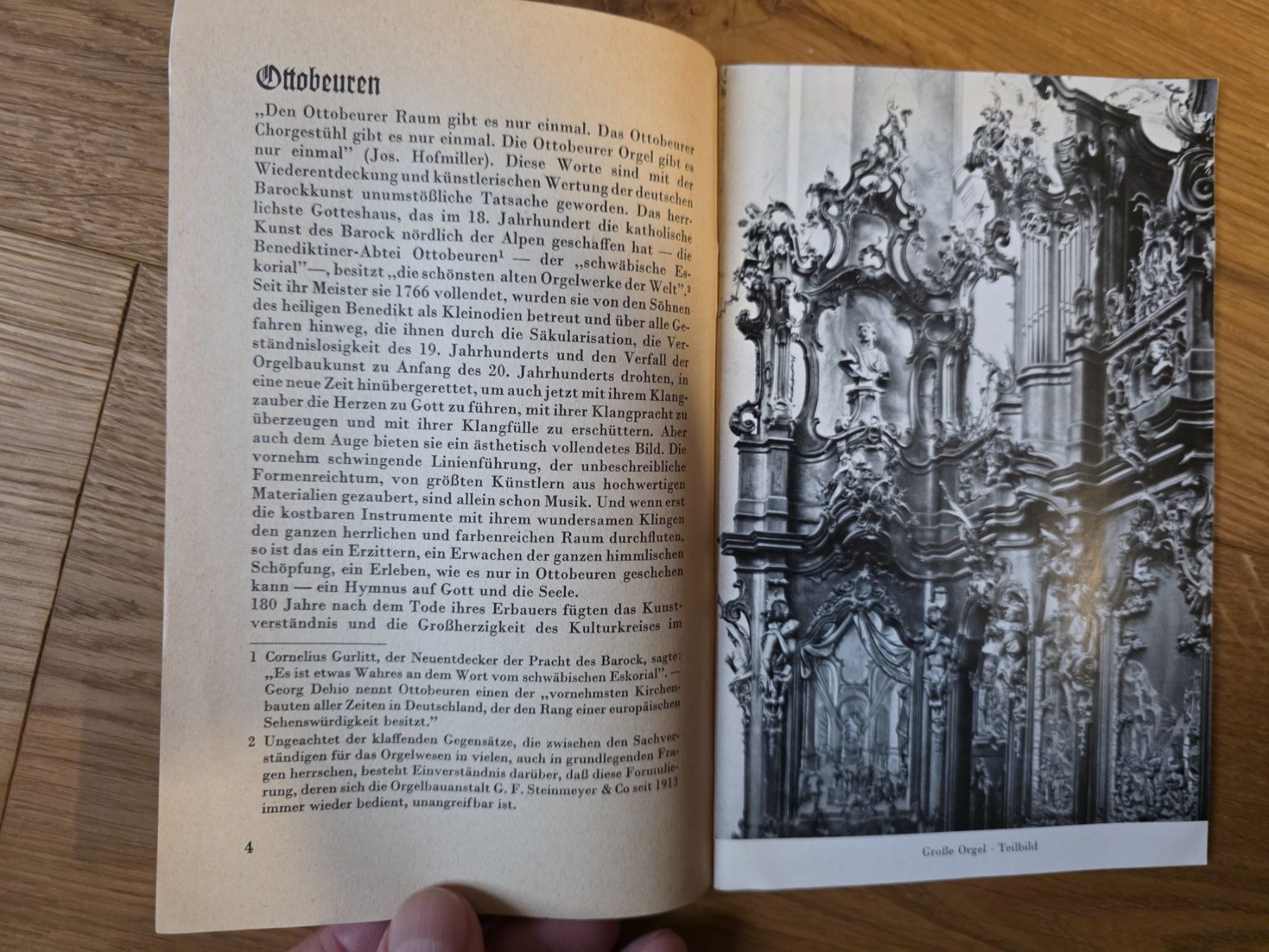 Libri: Die Orgel Werke der Abtei Ottobeuren - 1959 – Usato da Walterswil BE venduto da Lonitti 2