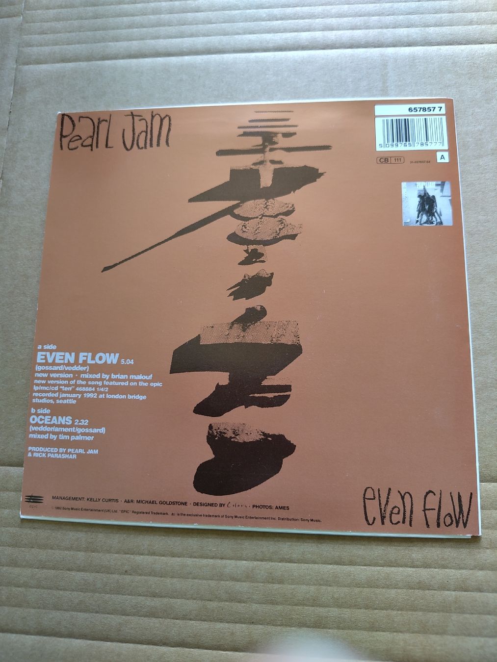 Schallplatten: Pearl Jam - Even Flow 7" Single – Gebraucht aus Büsserach von Bey23 1