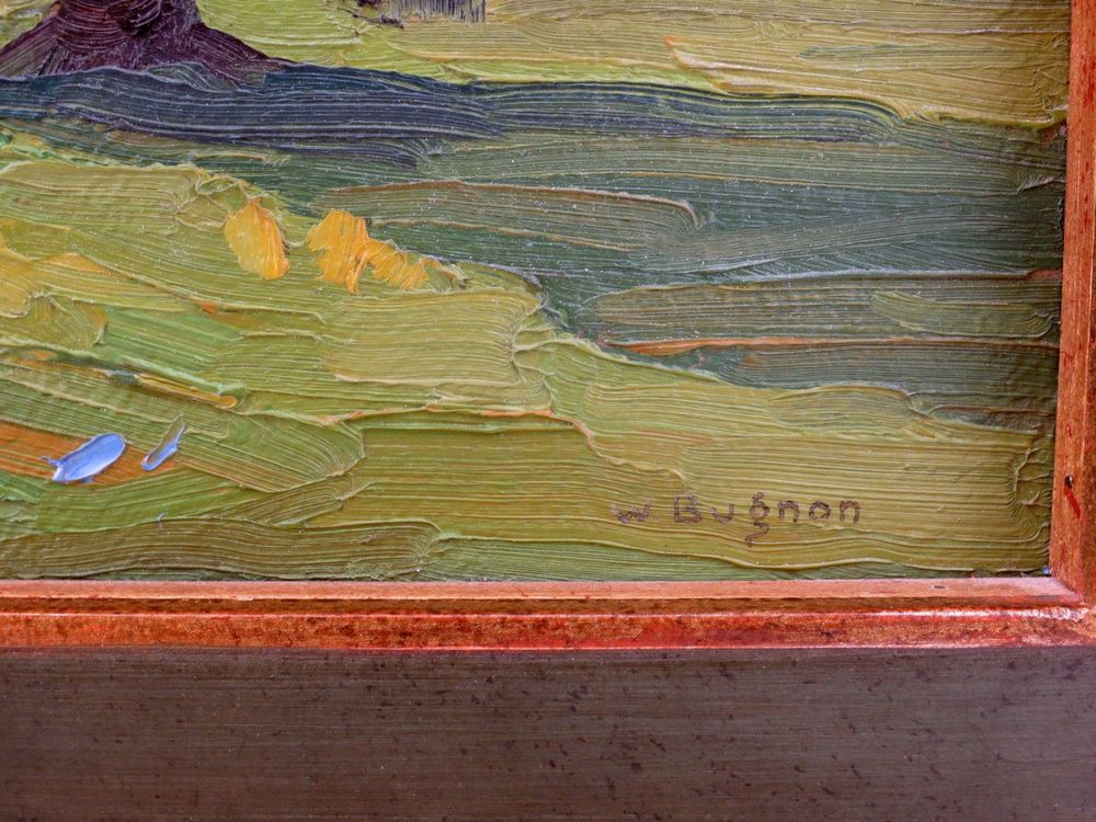 Walter Bugnon tableau Jura Huile panneau Öl Gemälde (Gebraucht) in ...