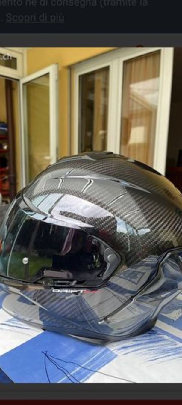 Caschi & visiere: bellissimo casco CABERG DRIFT EVO CARBON – Usato da Solduno venduto da mfr_9nfv 2