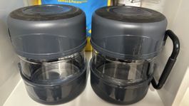 2x Hunde Lunchboxen für Wasser & Futter