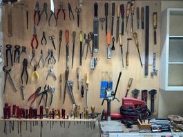 Werkstatt: 1 Posten (Holzbearbeitungs-) Werkzeuge