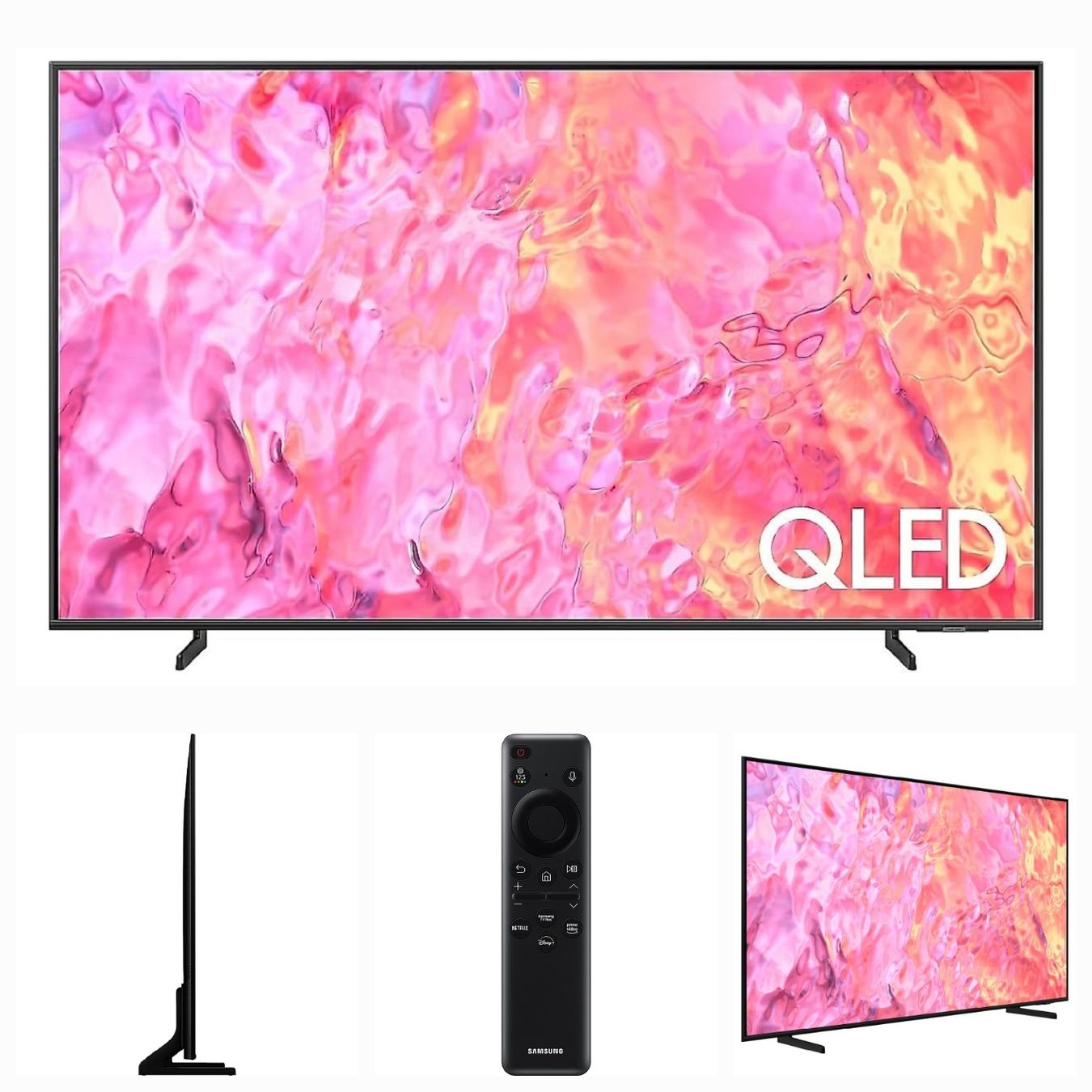 Samsung Televisori: Samsung QE55Q60BAU 55" QLED 4K Quantum Smart TV – Usato da Dietikon venduto da sel_2kyt