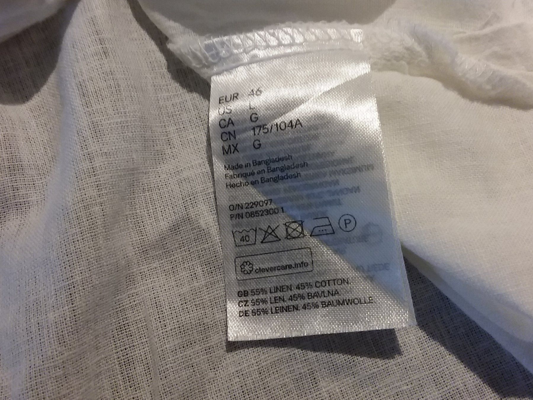 H&M Blusen: Leinen / Baumwoll Bluse Gr 46 – Gebraucht aus Immensee von Btrutmann 2