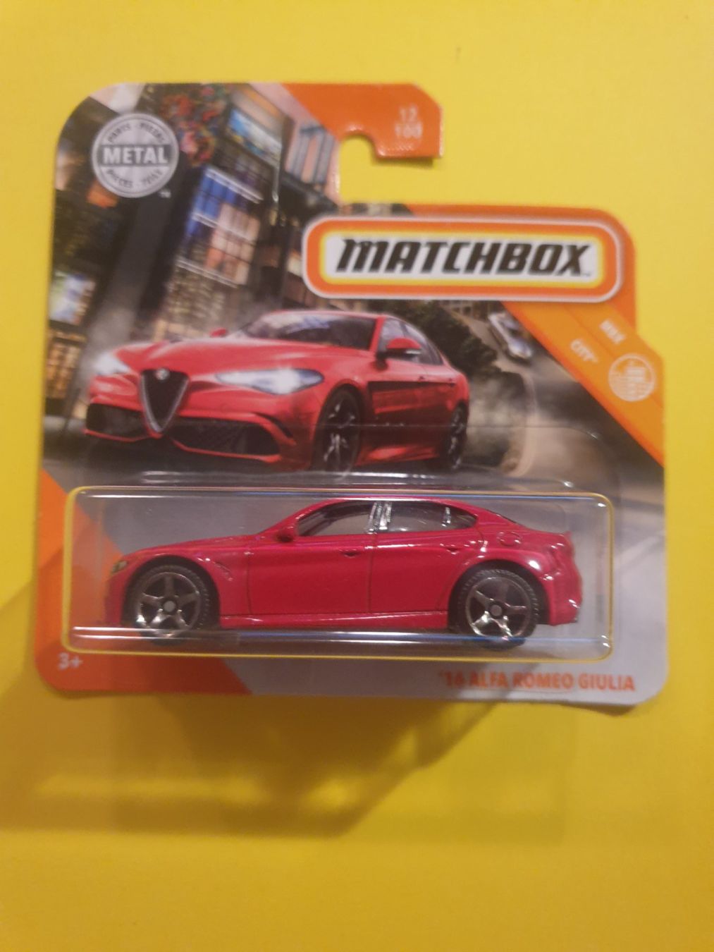 Matchbox Modellautos: Matchbox '16 ALFA ROMEO GIULIA – Neu und originalverpackt aus Oftringen von Rotor 1