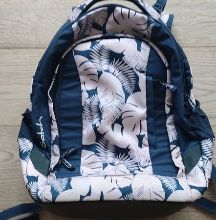 Satch Rucksack Schulrucksack Blattermuster