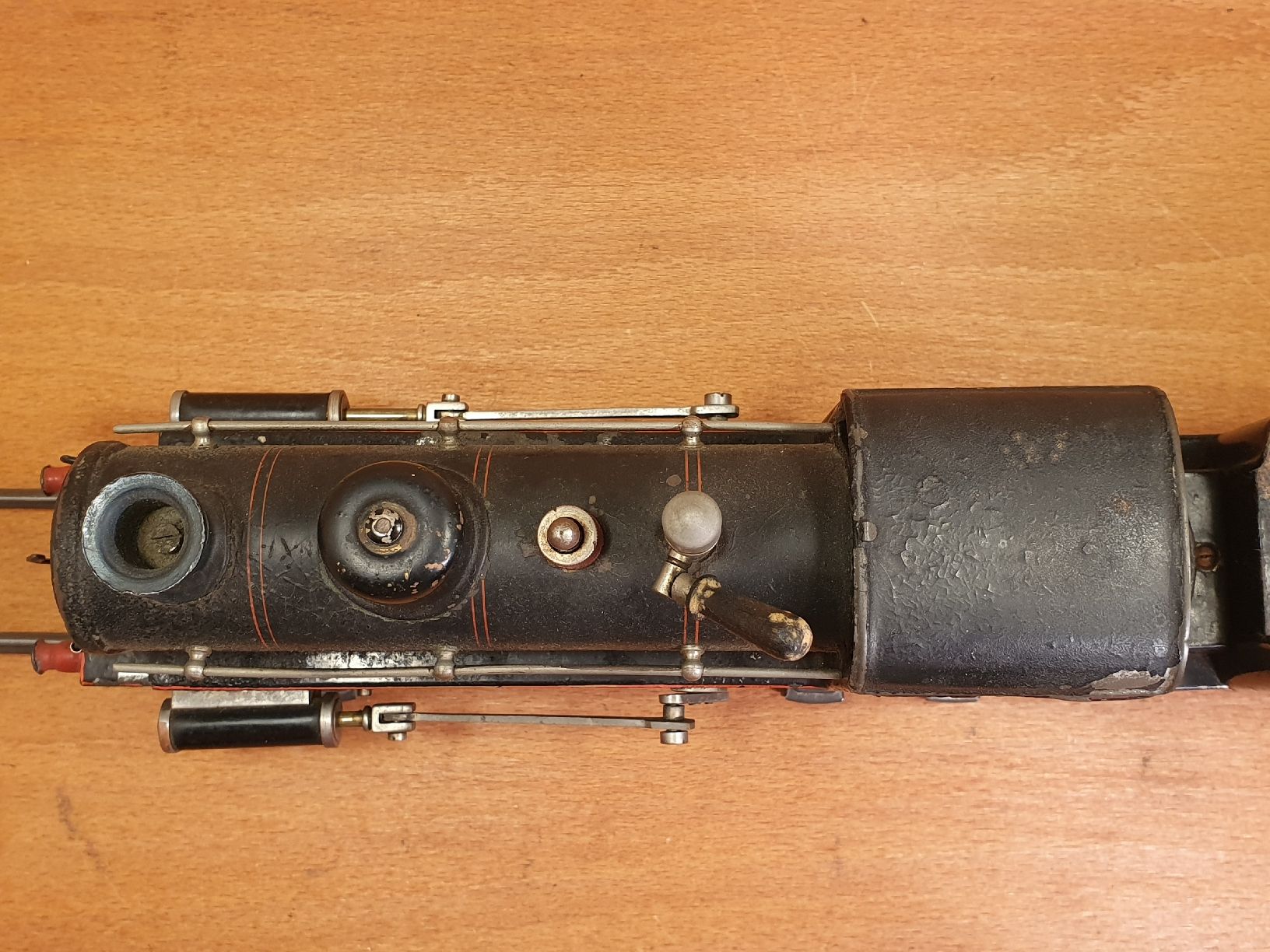 Bing Modellini di ferrovie: Antike Bing Echt-Dampflok in Spur 0 – Usato da Riehen venduto da Sandra184 3