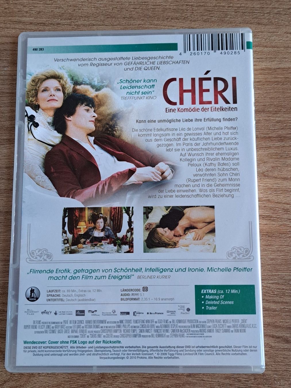 Tutti i DVDs: DVD Chéri mit Michelle Pfeifer, Prokino Edition – Nuovo (secondo la descrizione) da Unterseen venduto da Kanica 1