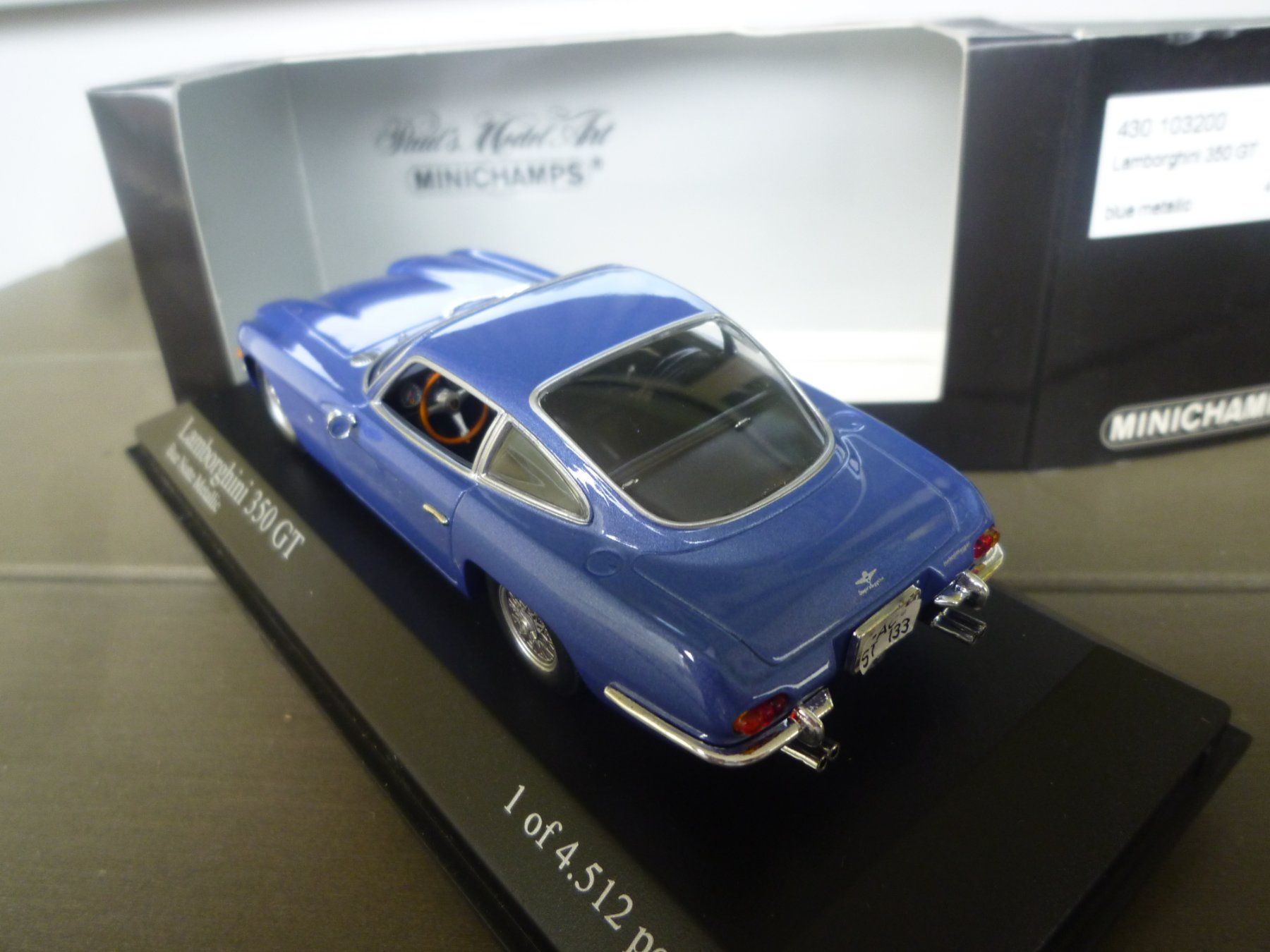 Lamborghini Modellini d'auto: Lamborghini 350 GT – Nuovo e nell'imballaggio originale da Flawil venduto da Imperiosud 3