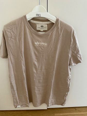 ALPHA INDUSTRIES T-Shirt beige XL