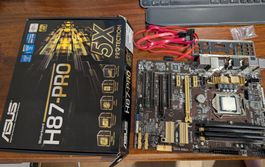 carte mère Asus H87-PRO + cpu i7-4770 + RAM 32 Go DDR3 testé