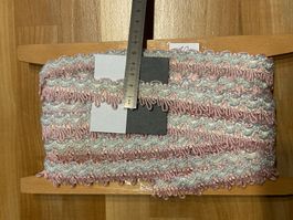 Bordüre Textilband mit Perlen / 10 Meter