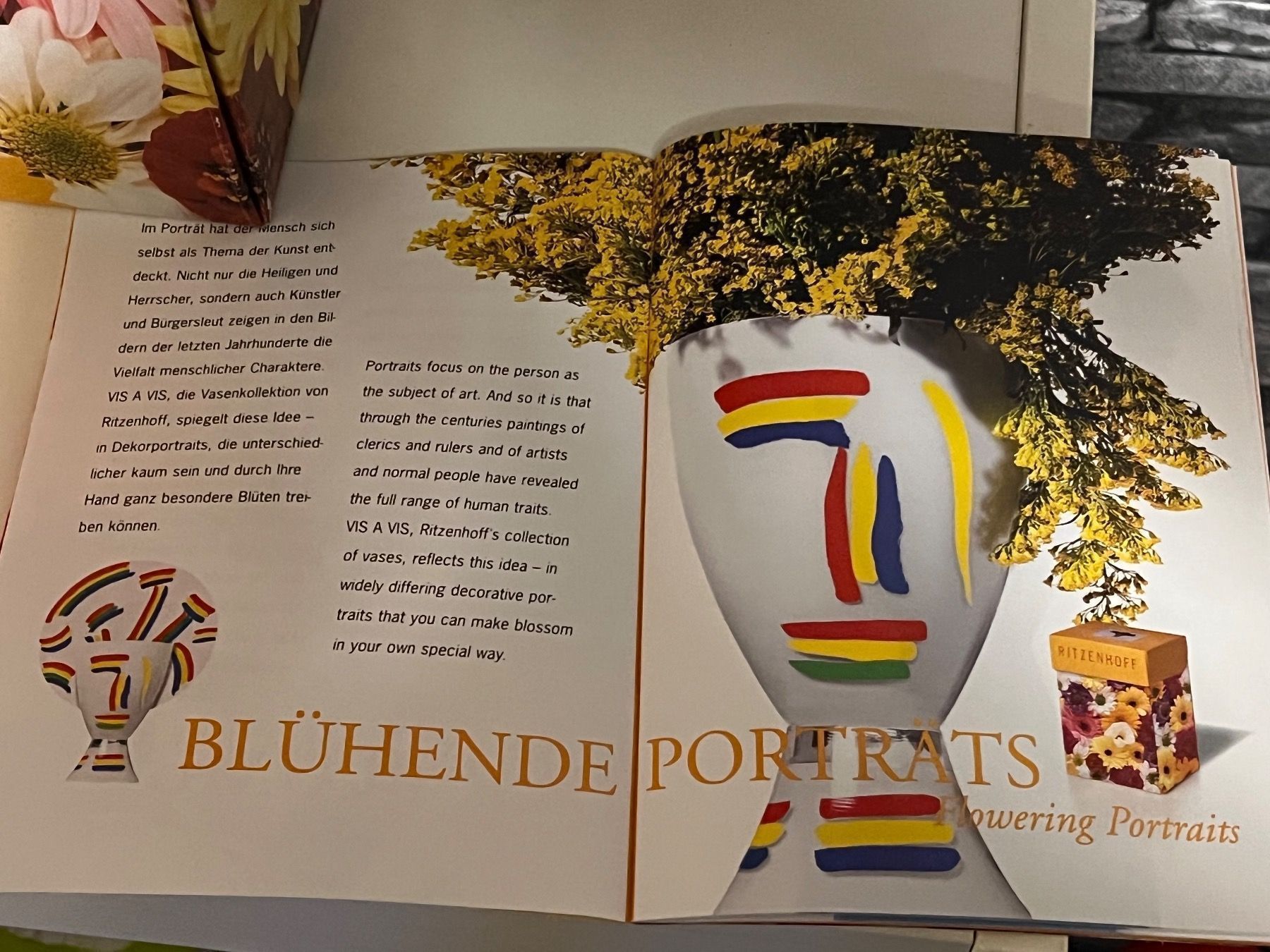 Ritzenhoff Vasen & Gefässe: Original Design Vase Ritzenhoff Blumenvase – Neu und originalverpackt aus Deitingen von Himhip 3