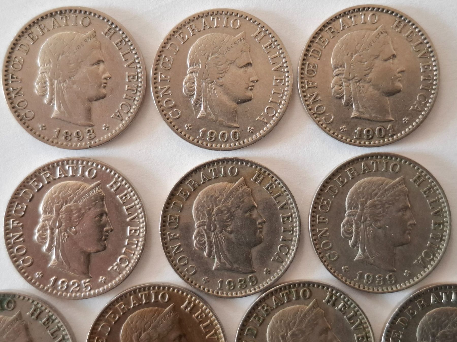 Toutes les monnaies: 20 Rappen (1893 - 1944) – D'occasion à Neuchâtel par Grandloupblanc 2