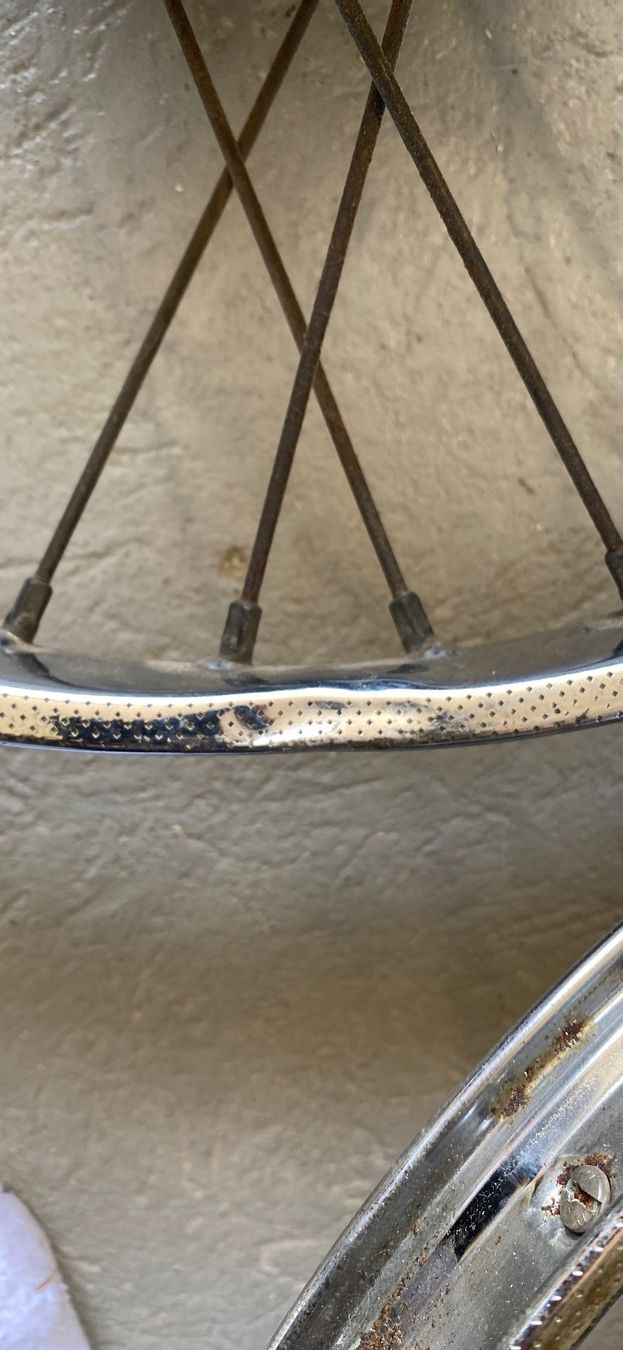 Pneumatici & Ruote complete: Schürmann Speichenräder für Sachs – Usato da Büren an der Aare venduto da twostrokeguy 5