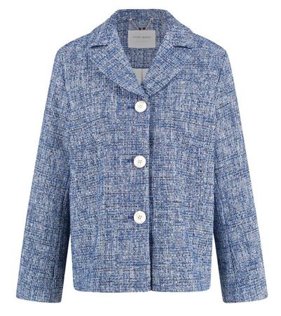 GERRY WEBER Tweed Jacke Gr. 50 Damen (19954)