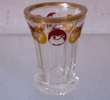 Antiker Kristallbecher aus Böhmen