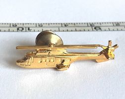Pin Helikopter goldig 4 cm - Super Puma Collection Clivedon