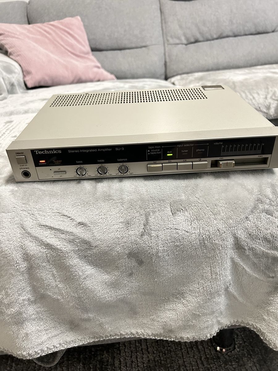Technics Amplificatori: Technics SU-3 Stereo Integrated Amplifier - Vintage Hi-Fi – Usato da Pratteln venduto da andi1977 1