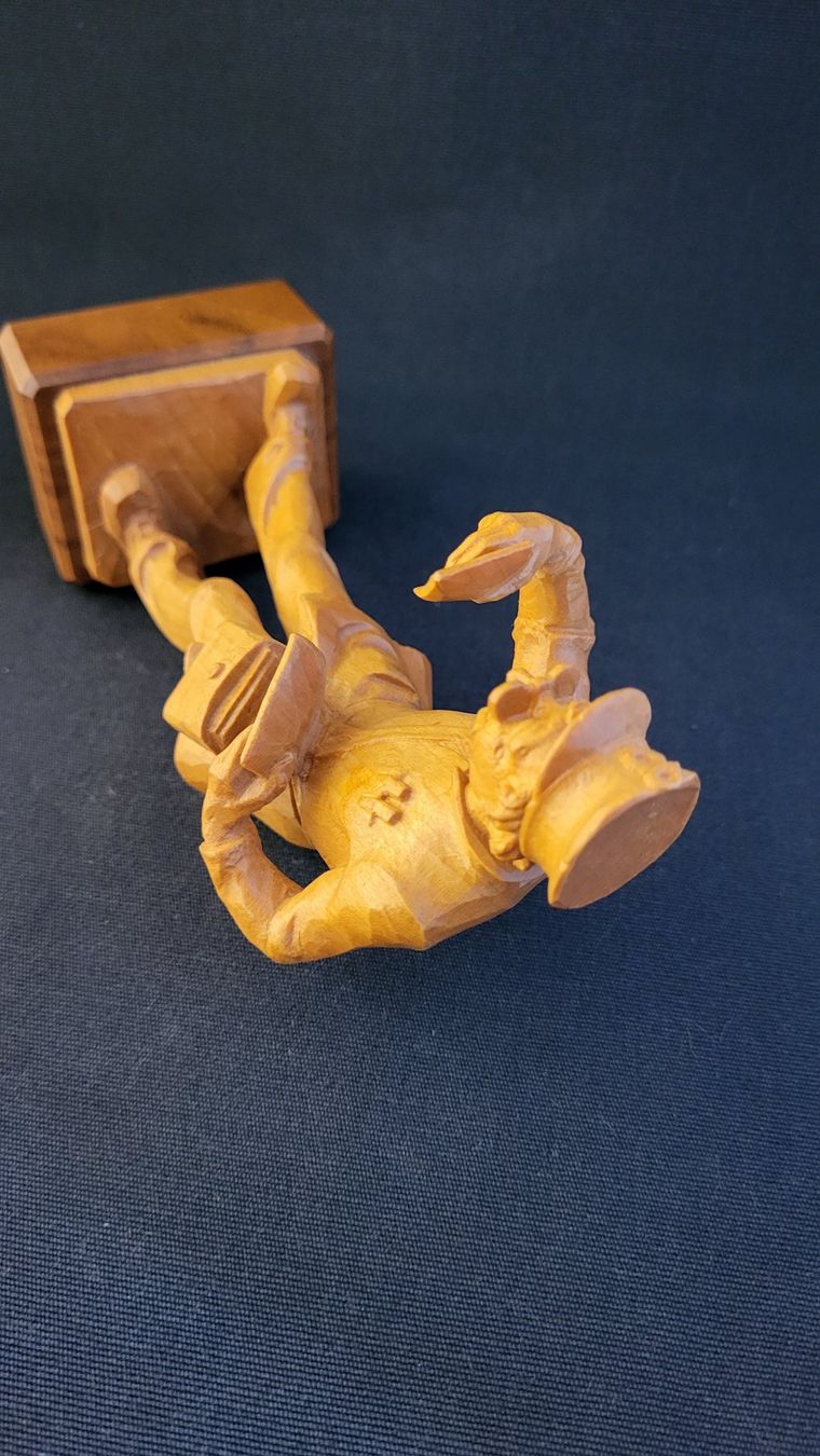 Statuette: Holz-Schnitzerei Postbote – Usato da Basel venduto da spinne02 7