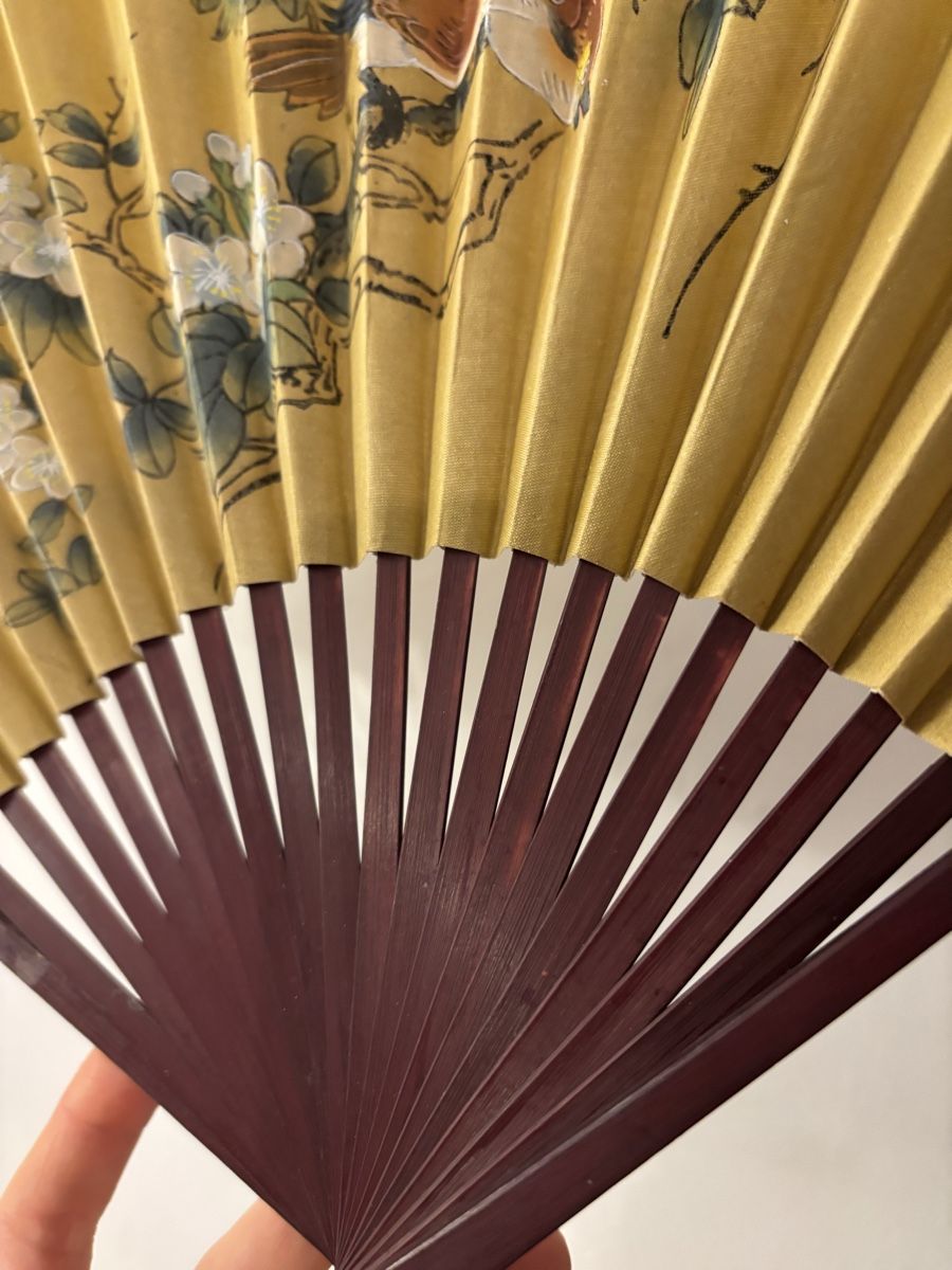 Tutte le decorazioni: chinesischer Vintage Fächer - handbemalt – Usato da Schaffhausen venduto da emm_vdw2 2