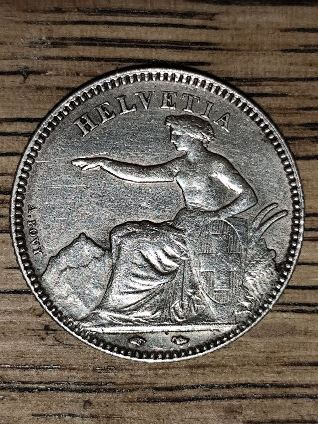 Alle Münzen: ==> 1Fr 1851 gut ss <== – Gebraucht aus Bern von b.man_is_back 1