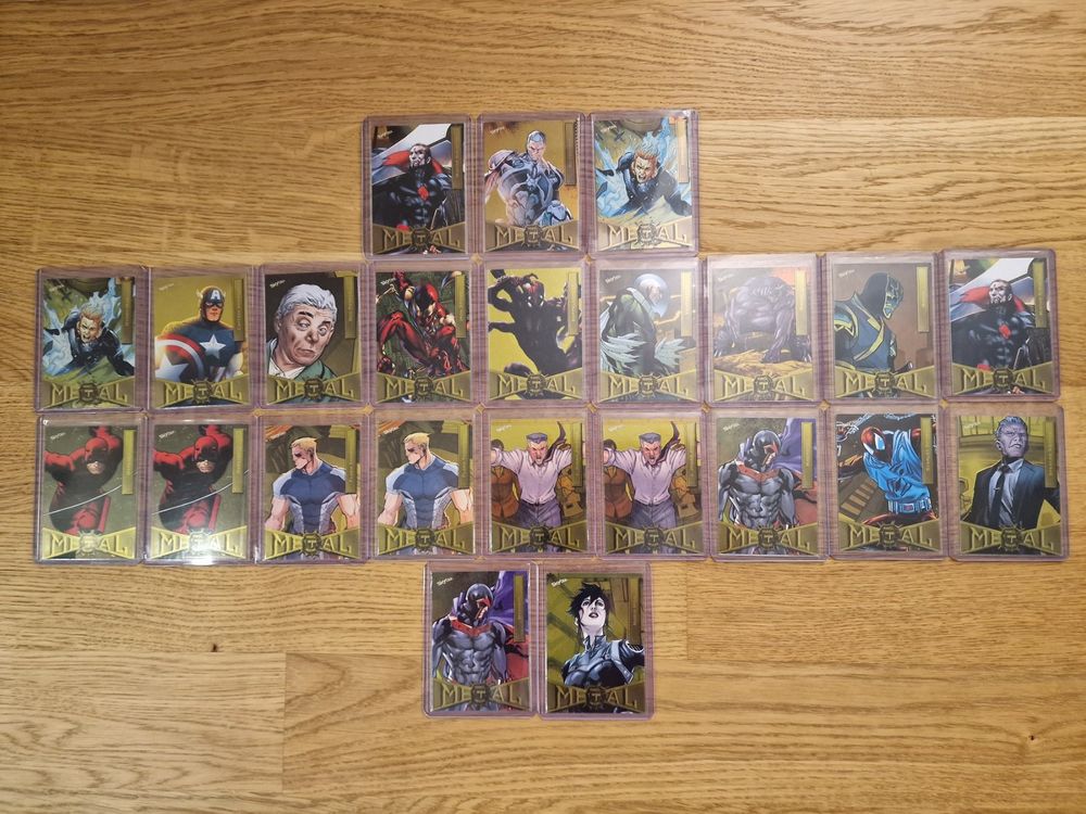 1996 Marvel Vision Base Cards #1-100 – SkyBox Fleer – Pick Your Single Card