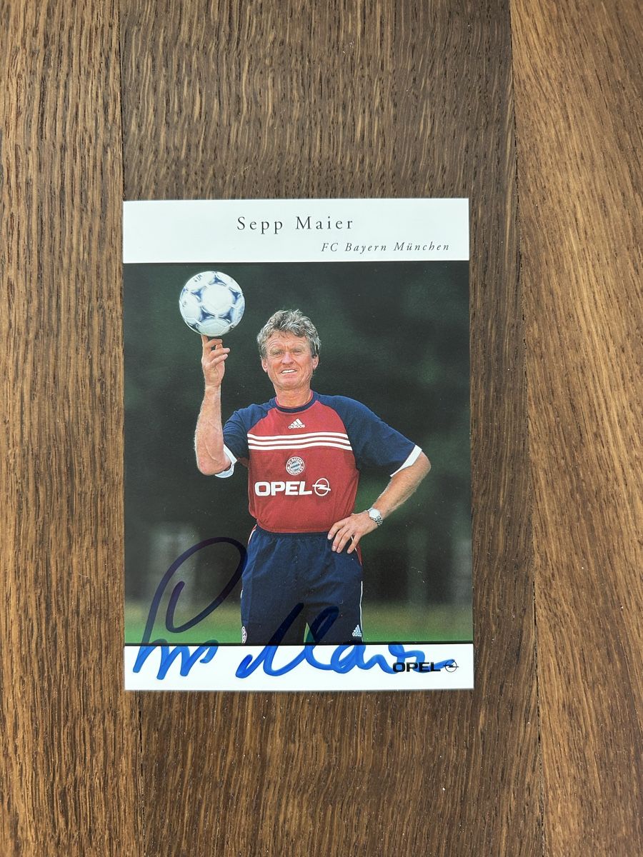 Autogramme: Sepp Maier Bayern München Autogrammkarte – Gebraucht aus Oberwil-Lieli von dan-1987