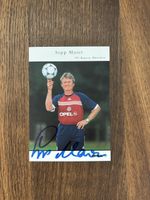 Sepp Maier Bayern München Autogrammkarte