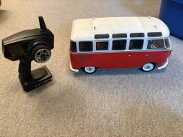 VW T1 Samba Bus RC-Modell – rot/weiss inkl. Spektrum DX4C Fe
