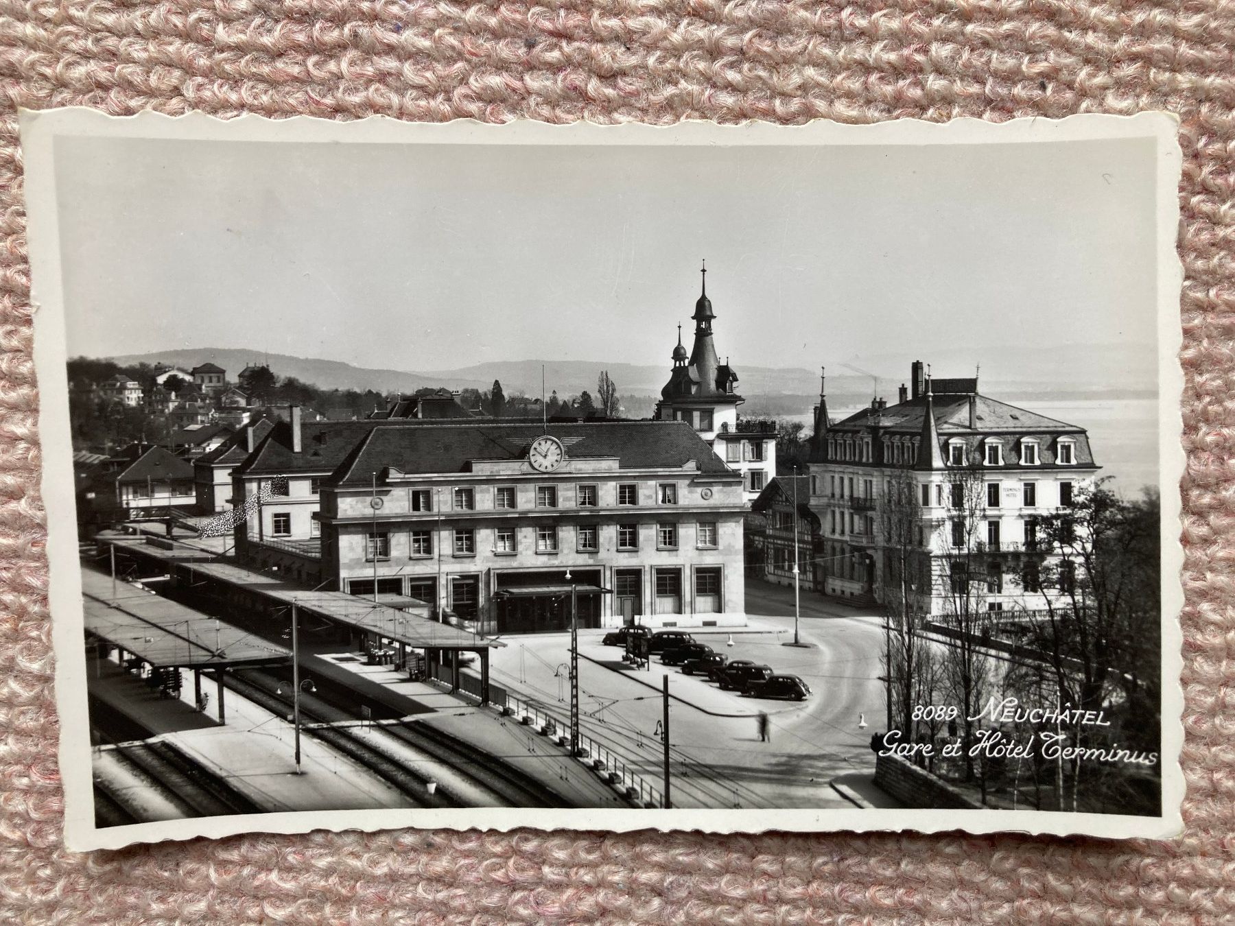 Cartoline postali: 2 alte Ansichtskarten von Neuchâtel / Neuenburg – Usato da Lütisburg venduto da wiesenpippau 1