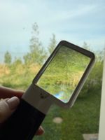 Eschenbach Mobilux LED Lupe, 3.5x Handlupe taschenleuchtlupe