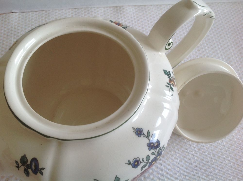 Théière Villeroy & Boch Royal 400ml - Porcelaine Premium Bone Blanche - Lave-vaisselle Et Micro-ondes - Fabriqué Allemagne