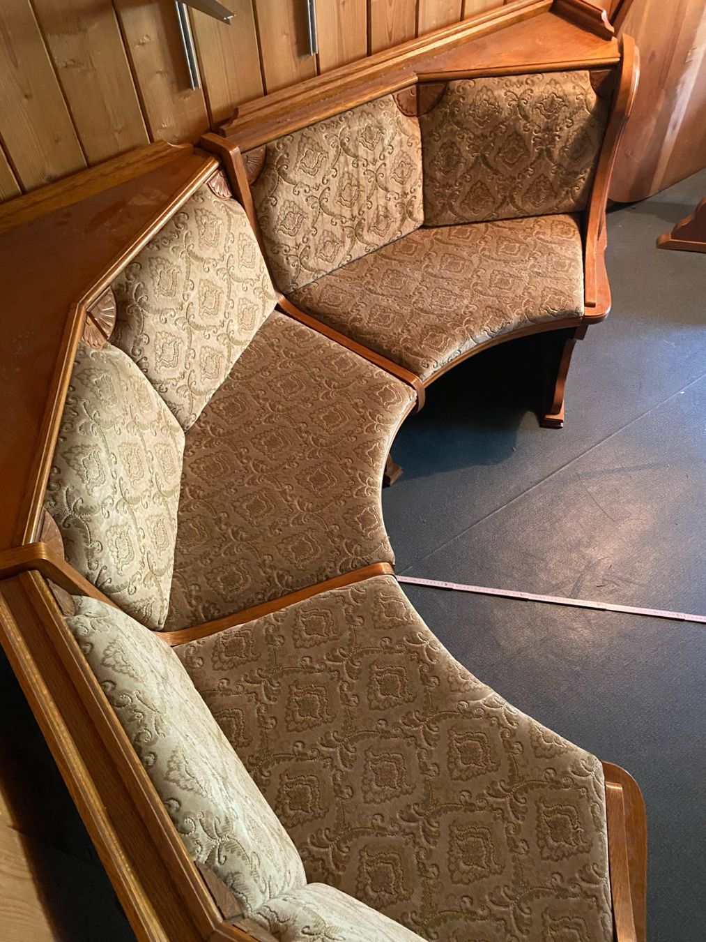 Panchine: Eckbank mit Tisch und 3 Stühlen – Usato da Kriessern venduto da schwedenstahl_fan 3