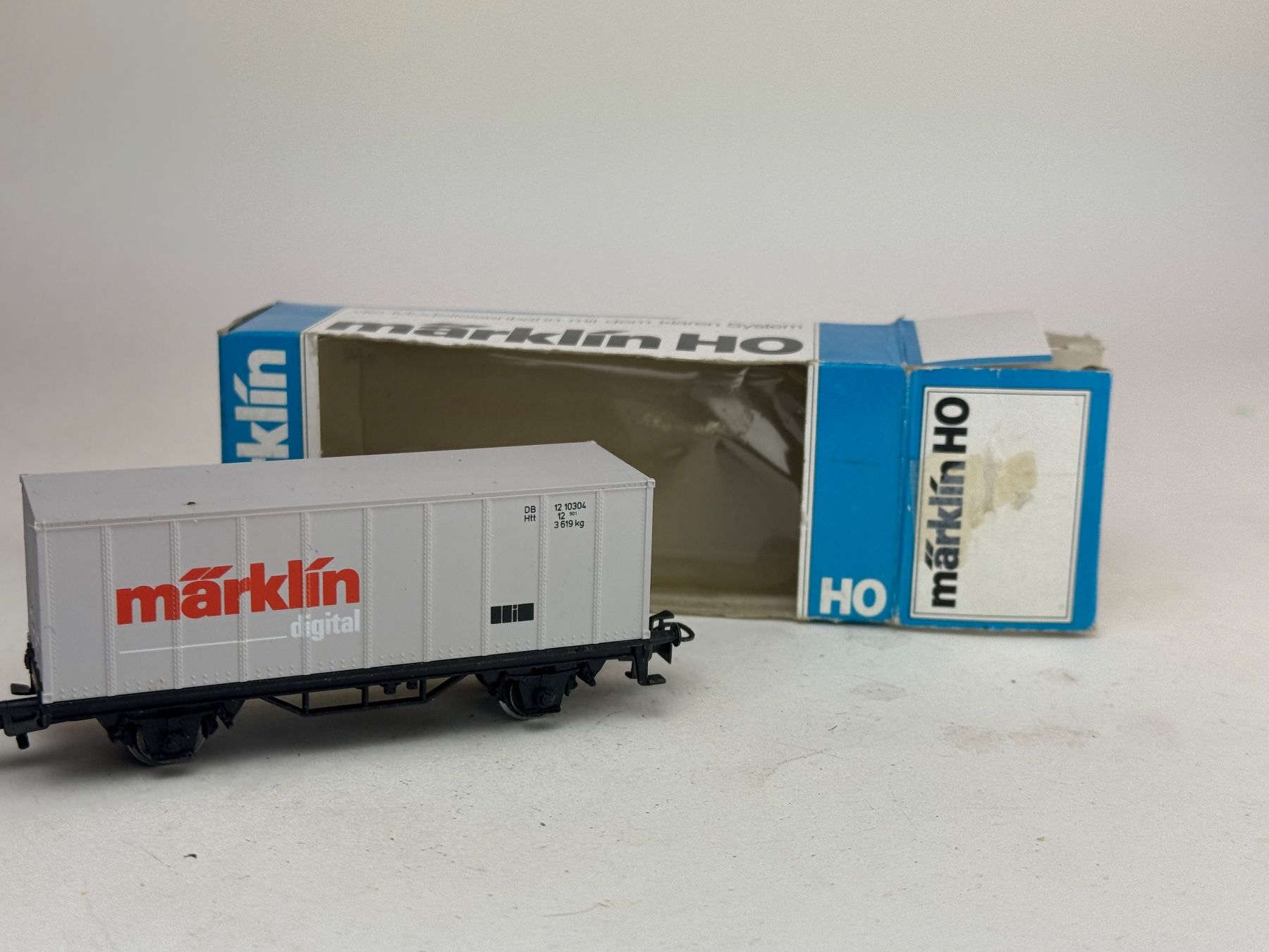Märklin Modellini di ferrovie: EX-  Märklin Containerwagen Märklin – Usato da Elm venduto da Wikmtz 1