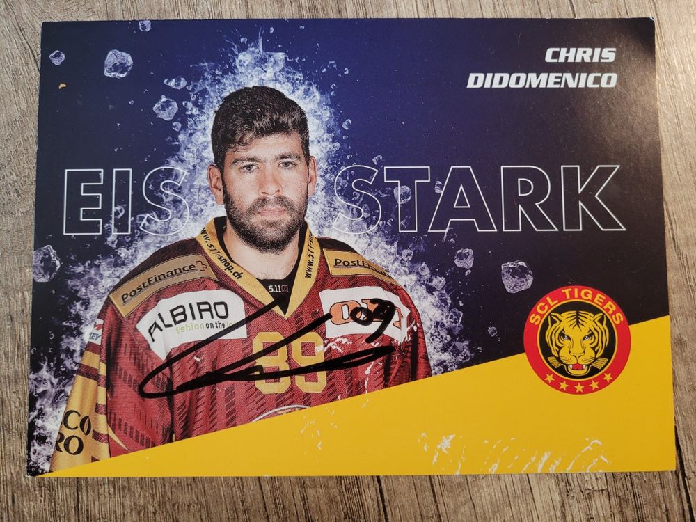 Rüfenacht EVZ SCB Ambri Autogrammkarte | Kaufen auf