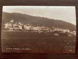 LES PONTS-DE-MARTEL Vue générale, 1918