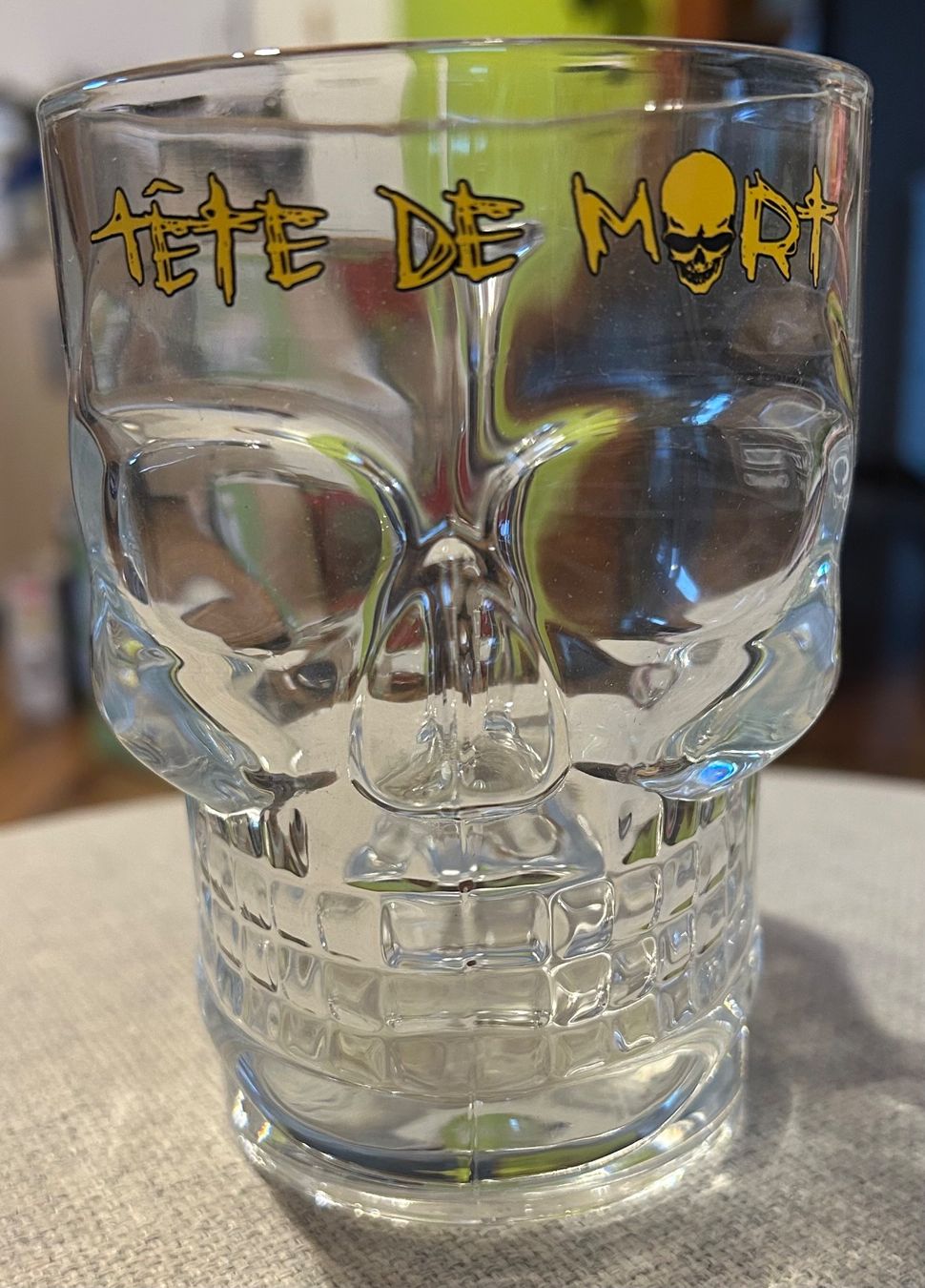 Bicchieri: Verre à bierre 0.25 cl Tête de mort – Nuovo (secondo la descrizione) da Bouveret venduto da sev_qj7l