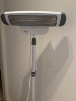 Wickeltischstrahler Reer mit Standfuss weiss gebraucht
