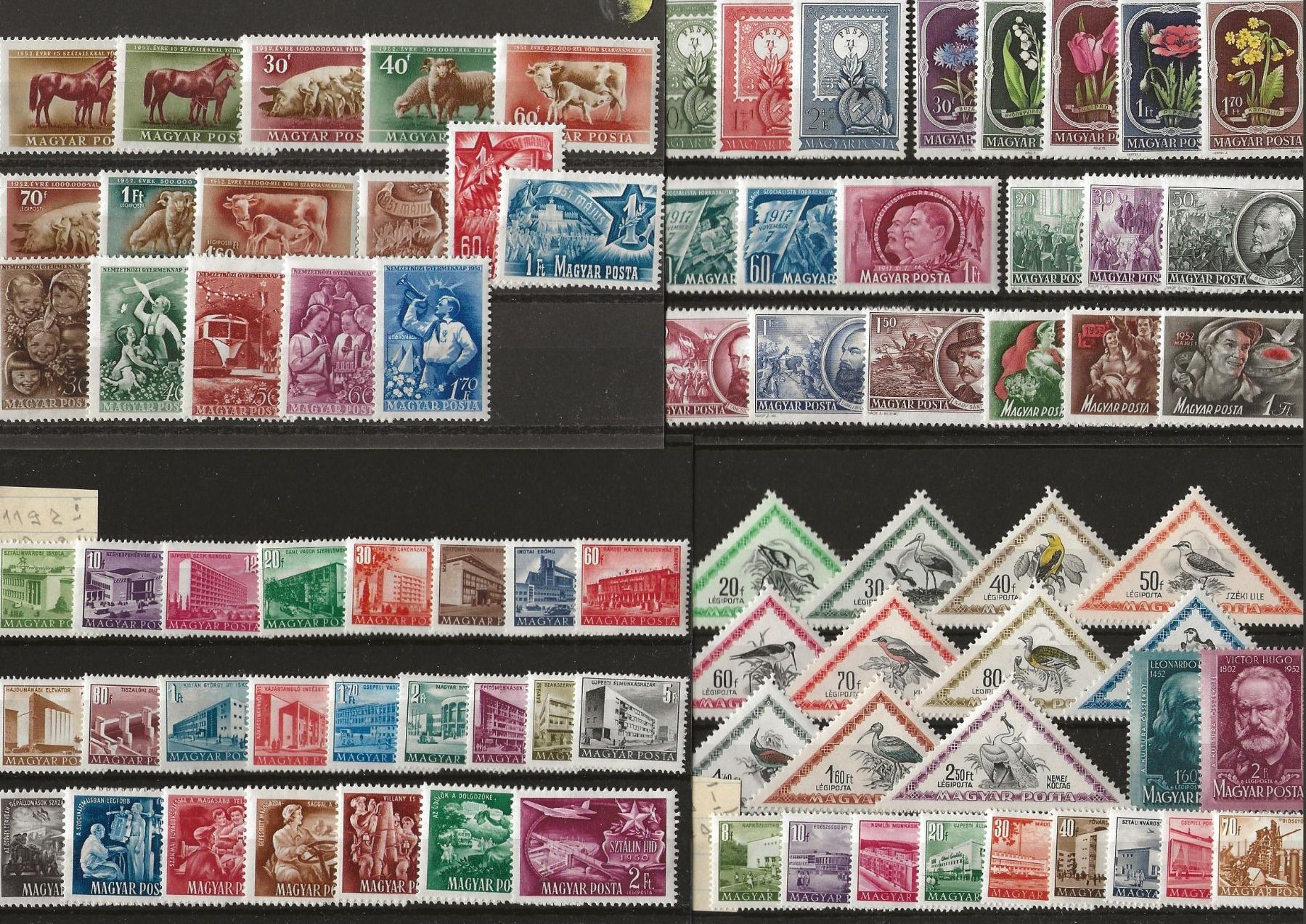 Tutti i francobolli: Grosse Ungarn Briefmarkensammlung – Usato da Schlieren venduto da Sternstunde2 9